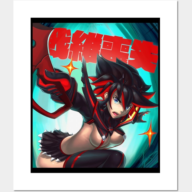 Ryuko Wall Art by hybridmink